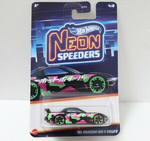 ネオンスピーダーズ/'95 マツダ RX-7 FD3S ドリフト/id金型/ホットウィール/Hotwheels/NEON SPEEDERS/1995 Mazda RX7 Drift/