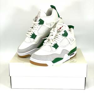 6564-100 未使用 NIKE ナイキ AIR JORDAN 4 RETRO SP PINE GREEN エアジョーダン4 パイングリーン DR5415-103 24.0cm