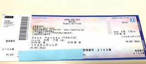 【3/7（木）完売公演】Wilco Japn Tour 2024 Zepp Haneda 3/7（木）1Fスタンディング　※男性名義