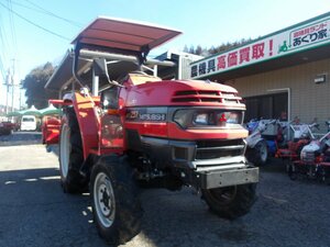 Mitsubishi　Tractor　MT251　ディーゼル　25Ps　4WD　耕耘幅1.5ｍ　Power steering　倍速　ヒッチincluded　動作確認済み　広島Prefecture内,近郊のみ配送無料