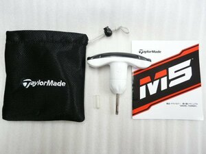 超美品！！ テーラーメイド 純正 トルクレンチ ポーチ&取扱説明書付 FCT (Qi10/STEALTH2/ステルス/SIM2/SIM等)