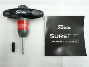 超美品！！ タイトリスト純正 トルクレンチ SureFit Tour (TSR／TSi／TS／917／915シリーズ) 取扱説明書付