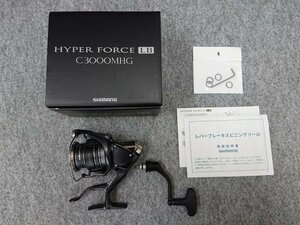 @【未使用品】 シマノ 23 ハイパーフォースLB C3000MHG スピニングリール レバーブレーキ HYPER FORCE LB