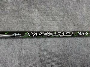 新品即抜き ホンマ 純正カーボン VIZARD MA6 (S) ツアーワールド TW757 Type-D／S純正スリーブ付 ドライバー用 (BERES NX/GS/TR20対応)