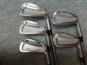 BALDO バルド TTX FORGED IRON #6-PW 5本セット Steel Fiber スチールファイバー i70/fc90/fc90cw