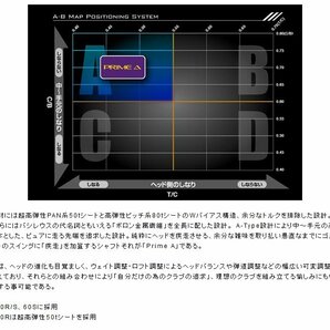 新品 数量限定 トライファス Basileus Prime A バシレウス プライムA 60 (S) ドライバー用 46インチ カーボン シャフト単品 日本仕様の画像3