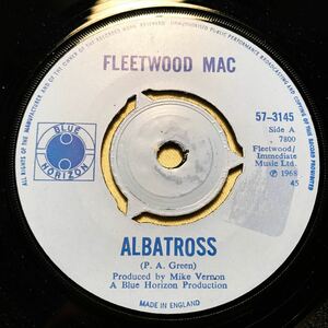 ◆68年 UK ORG◆ FLEETWOOD MAC / ALBATROSS ◆BLUE HORIZON
