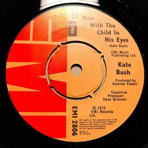 ◆UK ORG◆ KATE BUSH / MAN WITH THE CHILD IN HIS EYES ◆