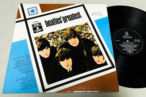 ◆オランダLP◆ BEATLES / BEATLES' GREATEST ◆ODEON黒ラベル　/ALL MY LOVINGハイハットイントロバージョン収録！