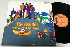 ◆ハンガリーORG◆ BEATLES / YELLOW SUBMARINE ◆FAVORITオレンジラベル/コーティングジャケット