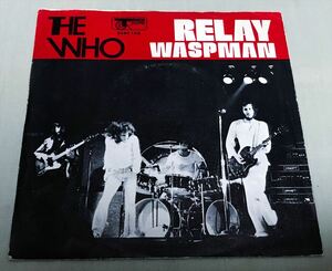 ◆ベルギーORG◆ THE WHO / RELAY / WASPMAN ◆貴重ジャケット付き/TRACK RECORD