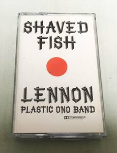 ◆UK ORG カセットテープ◆ JOHN LENNON / SHAVED FISH ◆APPLE RECORDS