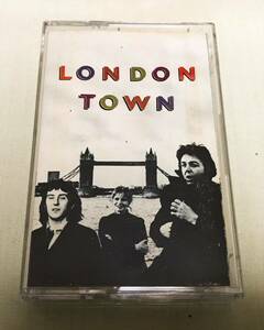 ◆UK ORG カセットテープ◆ WINGS / LONDON TOWN ◆PAUL McCARTNEY