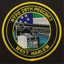NYPD ニューヨーク市警 第２６分署 ウエスト・ハーレム ワッペン_画像1