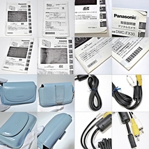 Panasonic LUMIX DMC-FX30 パナソニック ルミックス コンパクトデジタルカメラ センシュアルブラウン 難有 充電器 取扱説明書付 003FMZFI65_画像9