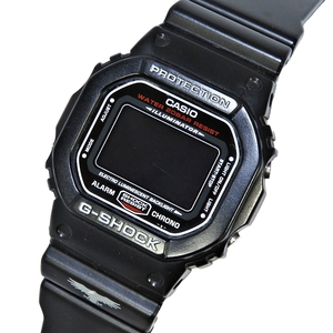 CASIO G-SHOCK DW-5600 カシオ Gショック メンズ スクエア ブラック クォーツ デジタル 腕時計 難有 003FOZFI78