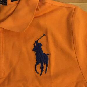 POLO RALPH LAUREN ポロラルフローレン キッズ ポロシャツ オレンジ 正規品 18-20サイズ（キッズXL以上）新品の画像4