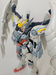 MG　マスターグレード　ウィングガンダムゼロEWVer. Ka塗装完成品　ガンプラ完成品　新機動戦記ガンダムw endless waltz　訳ありジャンク