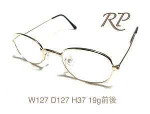 ＋2.5 RP 老眼鏡　金属フレーム　送料込　ザ老眼鏡