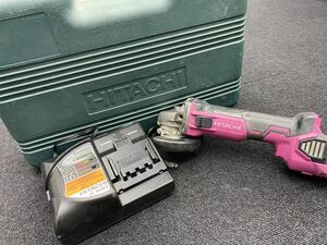 ★ HITACHI 日立工機 G18DBVL ディスクグラインダ グラインダー セット 電気 工具 電動 DIY 切断 石材 研磨 中古品 管理TO138