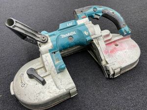 ★動作確認済み makita マキタ PB180D ポータブルバンドソー 充電式ポータブルバンドソー 18V 本体のみ コードレス 中古品 管理TO153