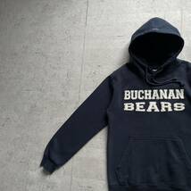 vintage 90's CI SPORTプルオーバー パーカー BUCHANAN ネイビー S_画像1