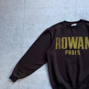 champion チャンピオン カレッジロゴ ROWAN クルーネック スウェット トレーナー ブラウン S