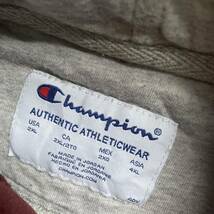 champion チャンピオン ヘビーオンス ワンポイントロゴ プルオーバー パーカー ボルドー 2XL_画像4