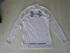 アンダーアーマー　サッカープラクティスシャツ　スポーツ用インナーシャツ　LG　160～175　白　