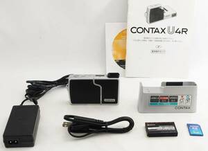 【極上美品】【完全動作品】 ★ CONTAX コンタックス U4R / Zeiss Vario-Tessar 28-47mm F5.8-17.4 T* 黒 ★ 全国一律、送料無料