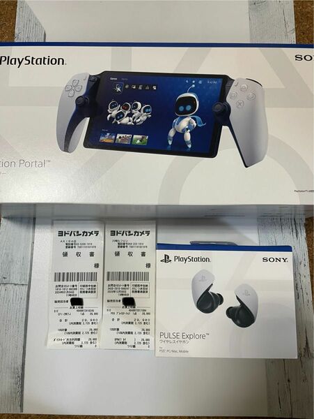 PS5用 PULSE Explore ワイヤレスイヤホン PlayStation Portal リモートプレーヤーセット