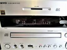 〓 ONKYO Bluetooth/ CD/SD/USB/ハイレゾ対応 コンポ X-NFR7TX(D) ★ONKYO NFR-7ＴX＋NFR-7ＴX＜Ｄ＞と付属品も完備_画像7