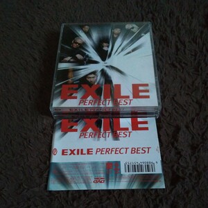 EXILE PERFECT BEST 2CD+DVD ベスト アルバム エグザイル 帯付き レア 