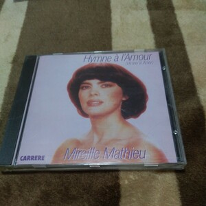 ミレイユ・マチュー Mireille Mathieu/HYMNE A L'AMOUR/CD シャンソン 廃盤 レア 貴重