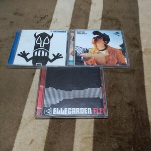 ELLEGARDEN エルレガーデン BRING YOUR BOARD!! RIOT ON THE GRILL ELEVEN FIRE CRACKERS アルバム CD セット 3枚 