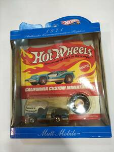 Hot Wheels　ホットウィール　30years MATTEL　CALIFORNIA CUSTOM MNIATURES Mutt Mobile-1971未開封　