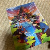 東京ディズニーランド　スプラッシュマウンテン　 3D ポストカード　絵はがき ミッキー　ドナルド　TDL 角度で絵が変わる_画像2