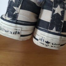 90s USA製コンバース オールスター ハイカット CONVERSE ALL STAR HI ブラック 星条旗 スターアンドストライプ チャックテイラー CT70_画像5