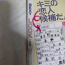 痛快フォーカス　SEXY LOOK　セクシールック　昭和60年1985年2月通巻23号　サン出版　A4サイズ_画像3