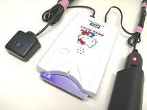 軽自動車登録★HELLO KITTY ハローキティ ホワイト　FURUNO FNK-M05T ETC車載器 シガーソケット　音声案内_画像3