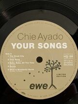 レア 綾戸智恵 綾戸智絵　CHIE AYADO YOUR SONGS EWLP 0006 limited edition Lp レコード　和ジャズ_画像5