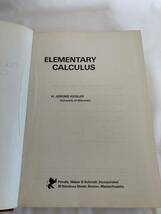 Elementary calculus Keisler, H. Jerome_画像3