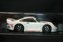 ★スパーク 1/43 国際貿易特注 ポルシェ961 1986年ルマン Presentation ver (PORSCHE959ベースLM仕様) 品番 KBS040_画像9