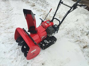 ホンダ 除雪機 HS655 雪丸 美品 スノーラ オーガ 実働品 現状 直接引取 配達 発送不可 スノーブロワー 岐阜県 中古除雪機 HONDA