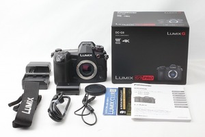 ◆新品同様◆Panasonic パナソニック LUMIX DC-G9 ボディ ブラック 僅か6152ショット 付属品完備 元箱◇M43860