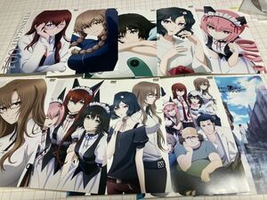 シュタインズ　ゲート　STEINS;GATE DVD 10枚セット001〜009＋劇場版　付加領域のデジャヴ　レンタルアップ商品　プラケース無し