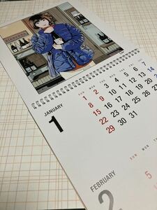 江口寿史　カレンダー2023 リアルワインガイド　CALENDER REAL WINE GUIDE