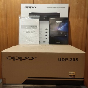 OPPO UDP-205 4K UHD ブルーレイディスクプレーヤー オッポ ＋ ［新品未使用リコモン］ 元箱付 美品の画像2