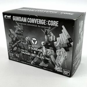 《未開封》バンダイ FW GUNDAM CONVERGE：CORE ニューガンダム＆サザビー（メタリックver.）店頭/他モール併売《フィギュア・山城店》O3697