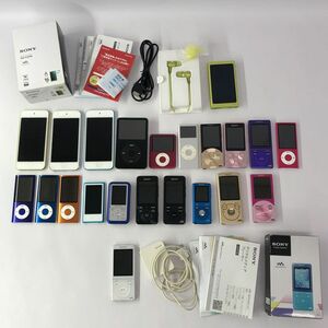 《ジャンク》iPod WALKMAN デジタルオーディオ 22台 まとめ売り(iPod nano 第7世代 NW-A35HNなど)/店頭/他モール併売《家電・山城店》A2237